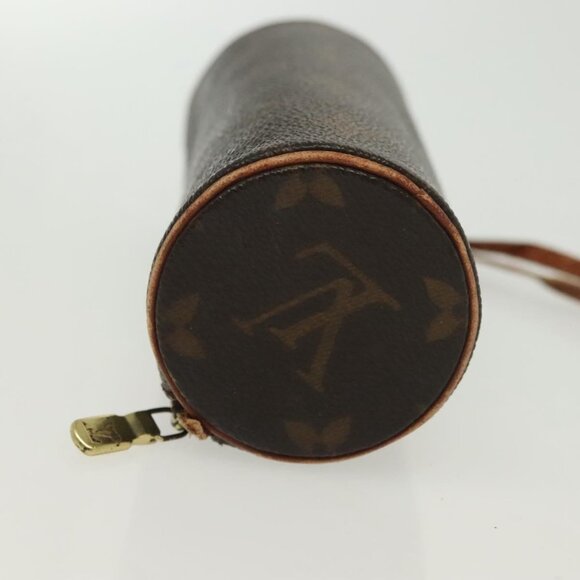 LOUIS VUITTON Monogram Papillon Pouch LV Auth 136696 - Picture 4 of 16